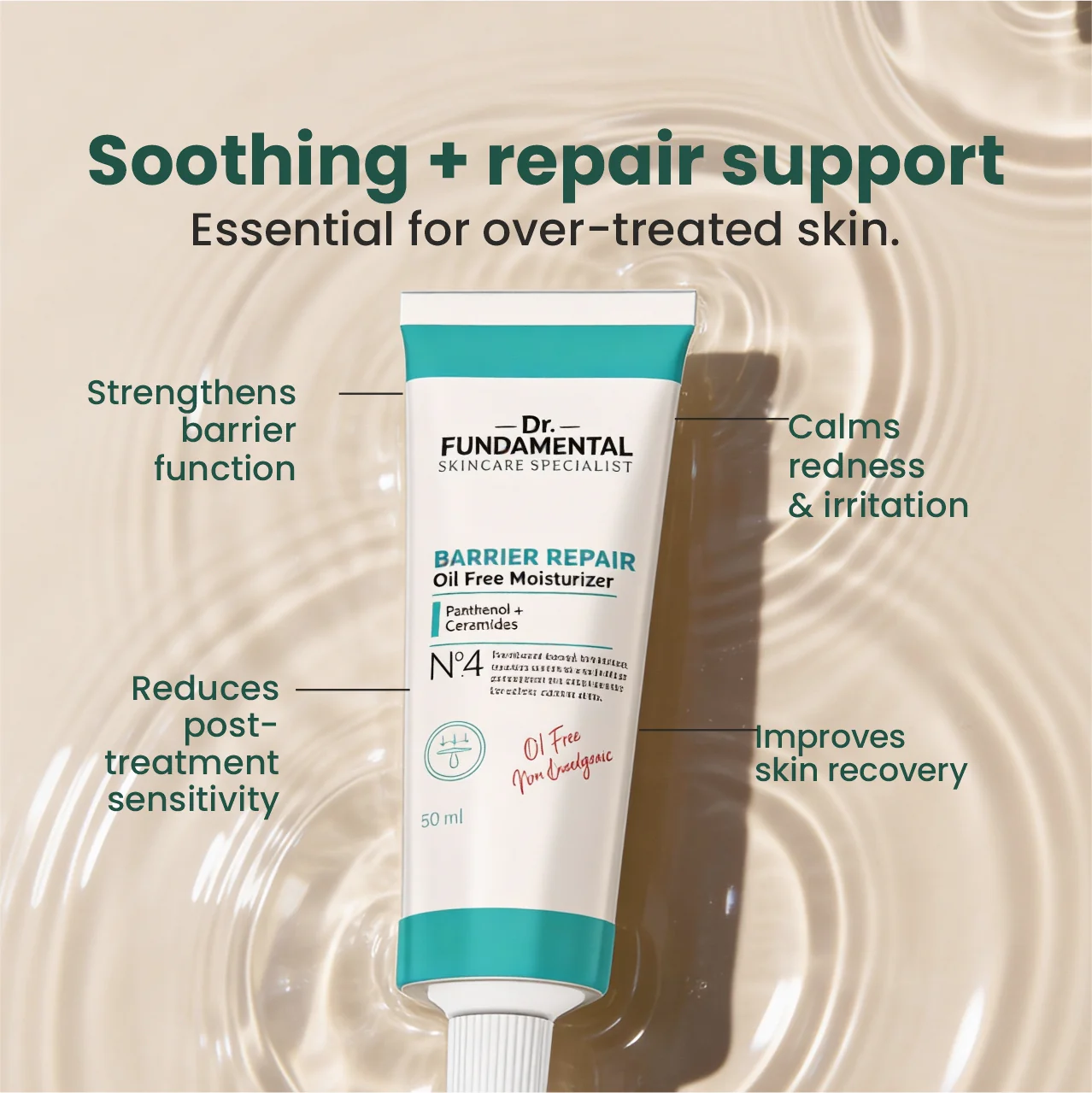 N0.4 Barrier Repair Oil Free Moisturizer - Image 7