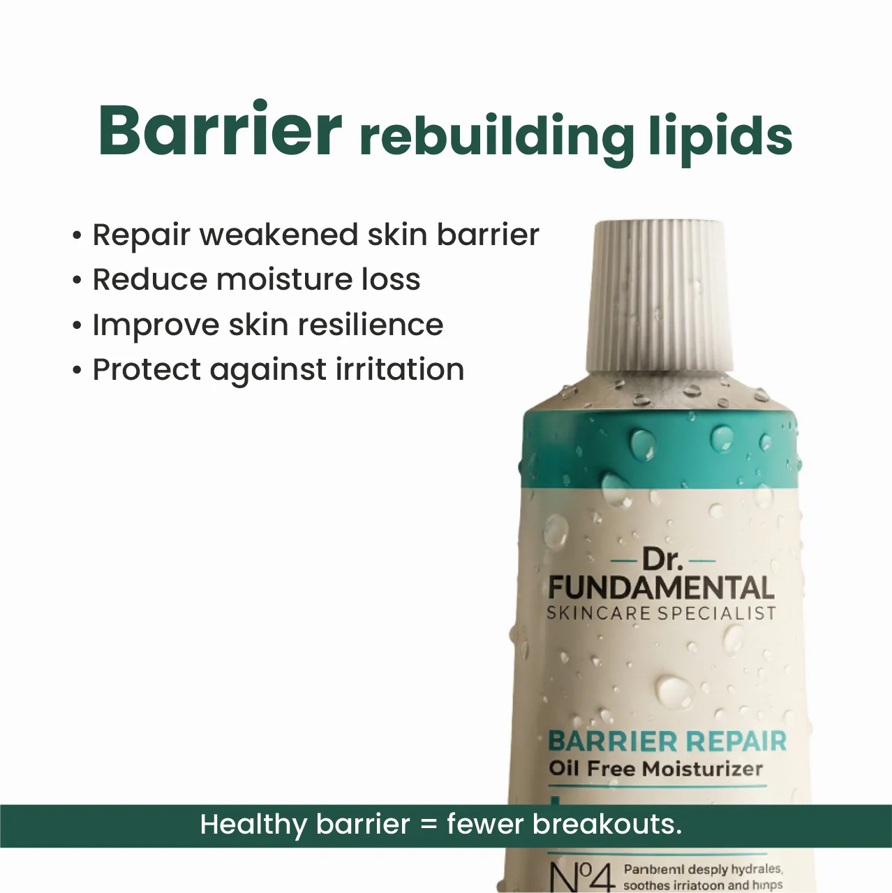 N0.4 Barrier Repair Oil Free Moisturizer - Image 8