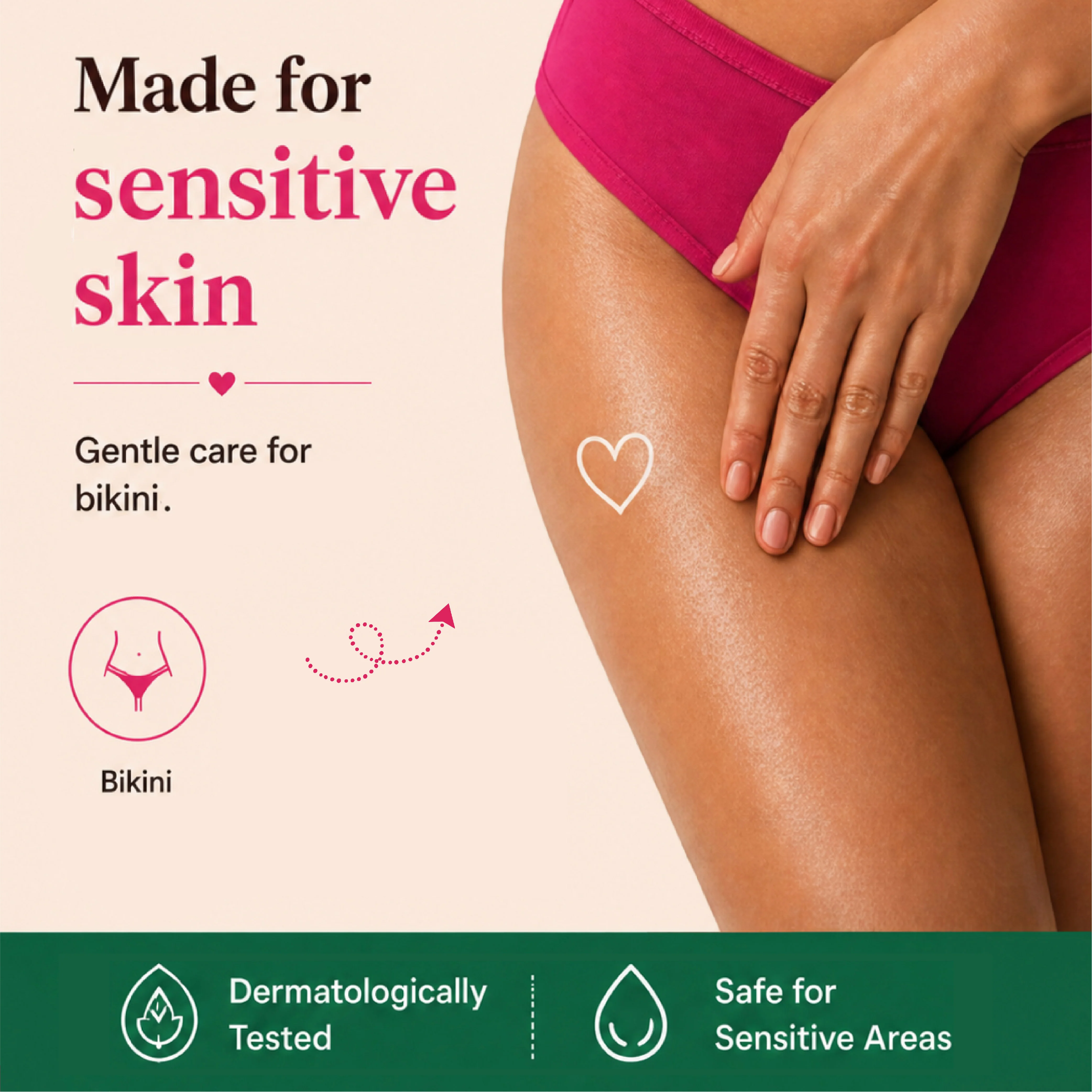 4-in-1 Chocolate Bikini Hair Removal Wax Powder Mask - Image 8