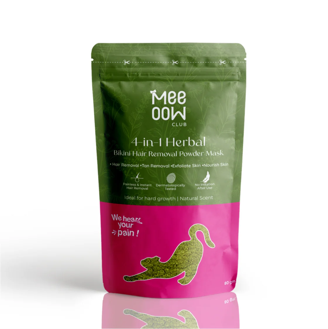 4-in-1 Herbal Bikini Hair Removal Wax Powder Mask - Image 11