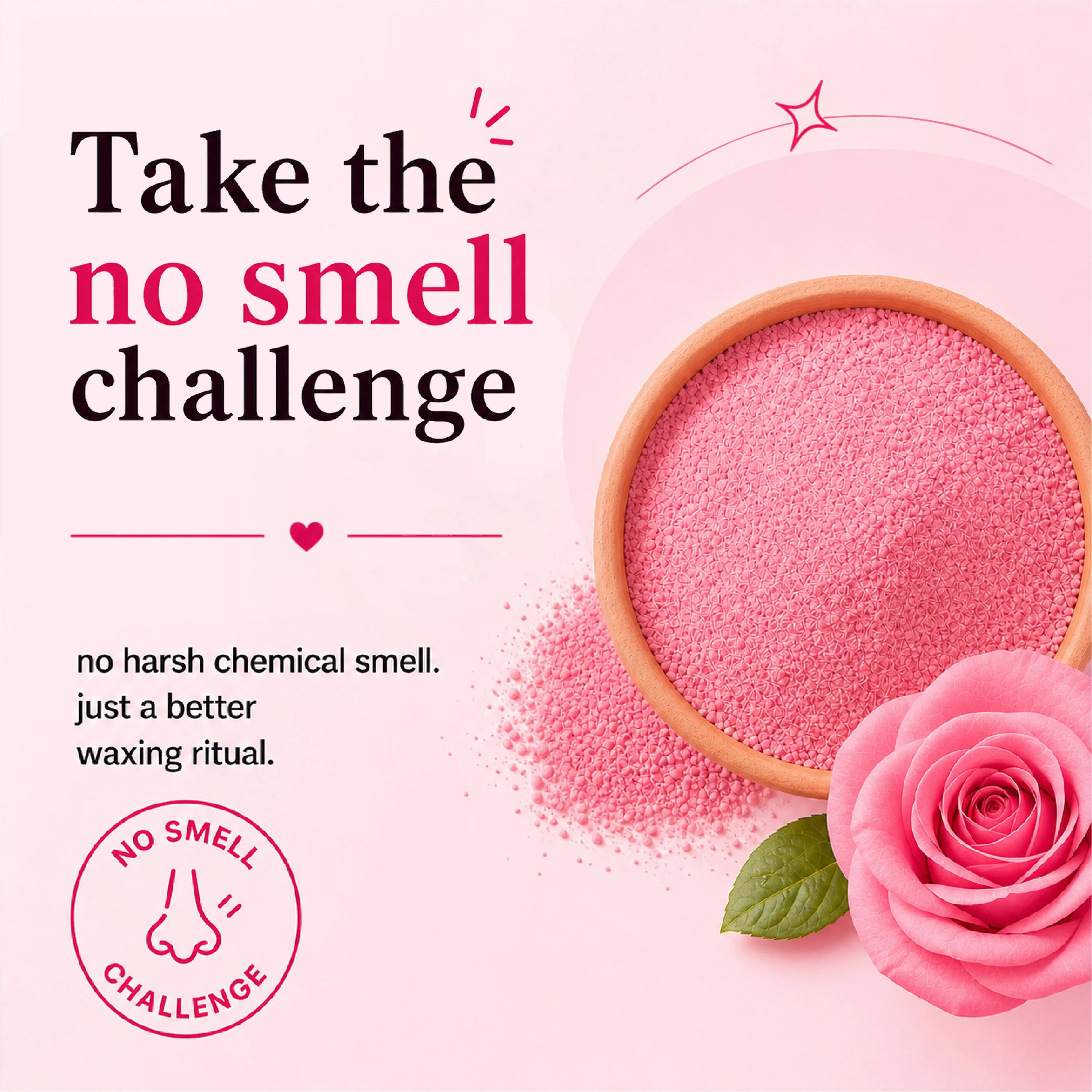 4-in-1 Rose Body Hair Removal Wax Powder Mask - Image 7