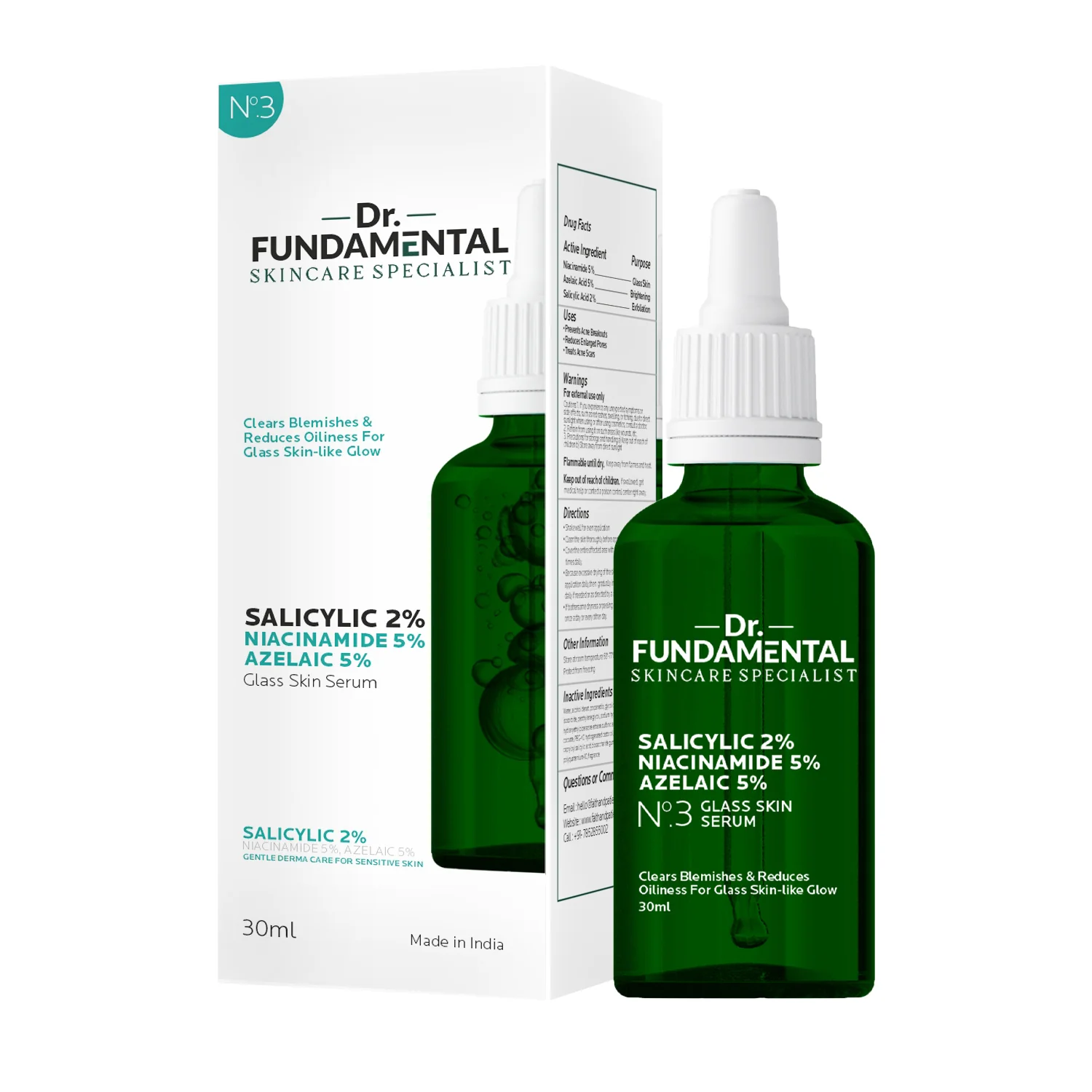 N0.2 Glass Skin Anti Acne Serum - Image 3
