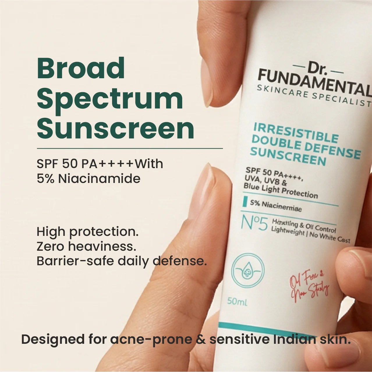 N0.5 Irresistible Double Defence Sunscreen - Image 3